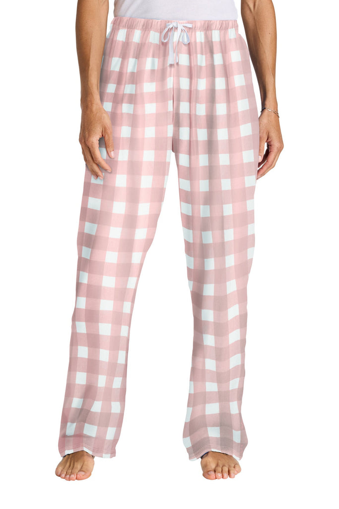 #color_light pink/ white buffalo check