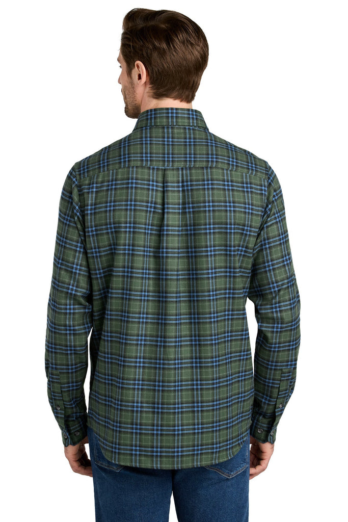 #color_soft olive plaid